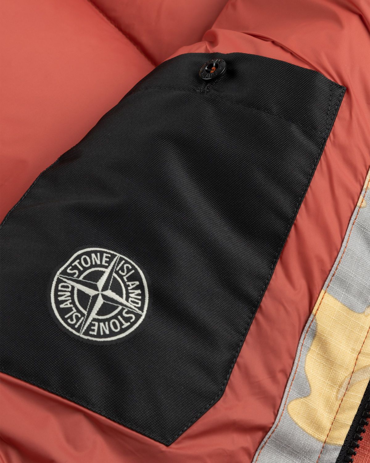 Stone Island – Heritage Camo Ripstop Nylon Down Jacket Orange - Outerwear - Orange - Image 6