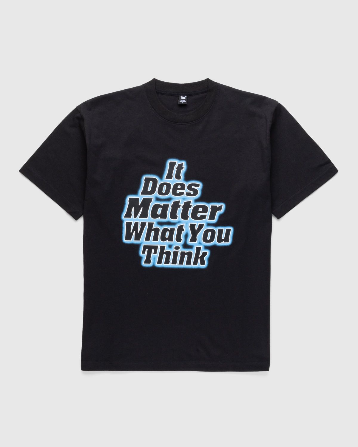 Patta – It Does Matter What You Think T-Shirt Black - Tops - Black - Image 1