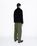 Highsnobiety HS05 – Recycled Half-Zip Wool Fleece Black - Knitwear - Black - Image 5