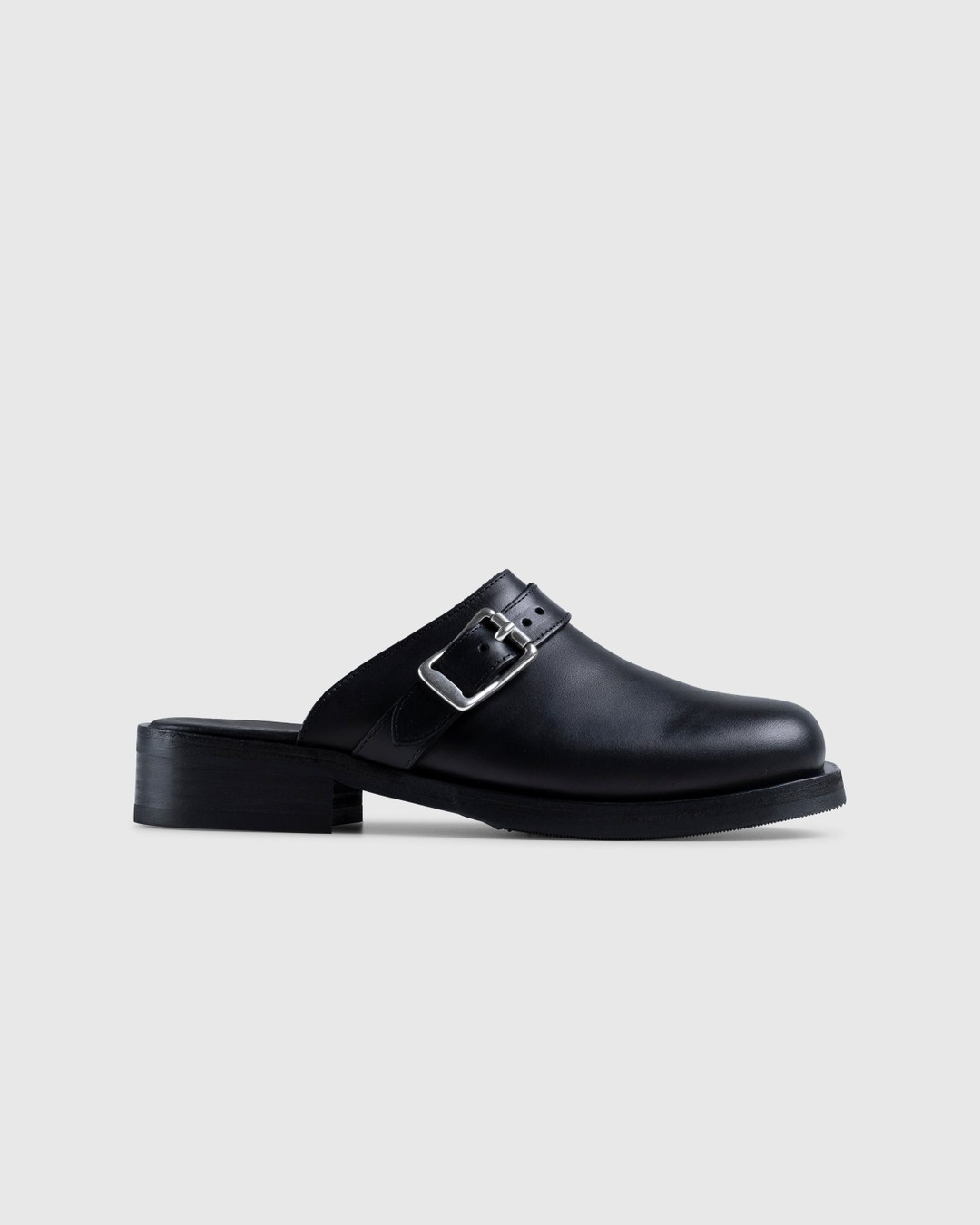 Our Legacy – Camion Mule Black Leather | Highsnobiety Shop