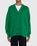 Acne Studios – Wool Blend V-Neck Cardigan Sweater Electric Green - Cardigans - Green - Image 2