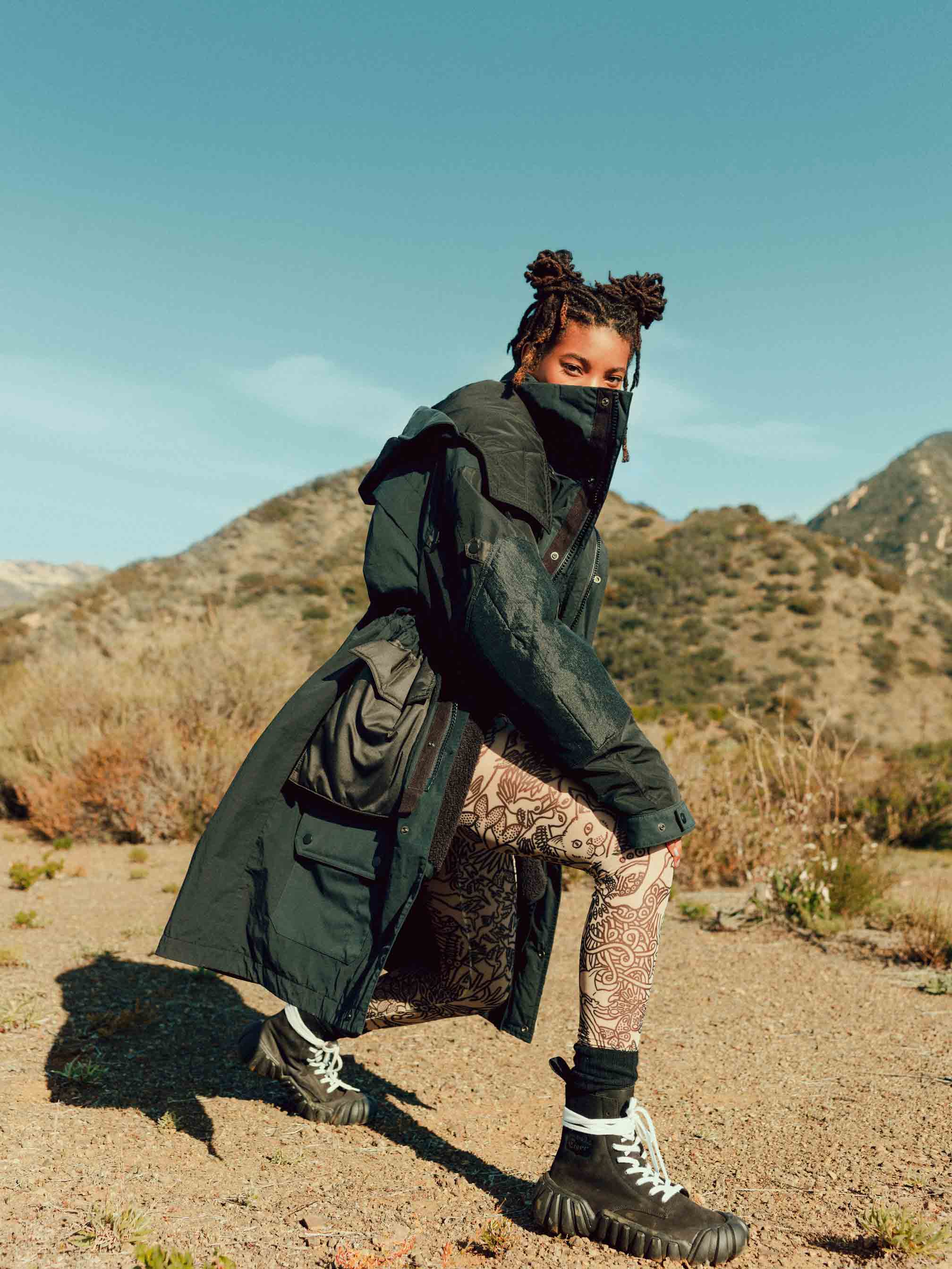 Willow Smith makes her debut as Onitsuka Tiger's new brand ambassador in FW20 campaign. (The campaign was shot before Covid-19).