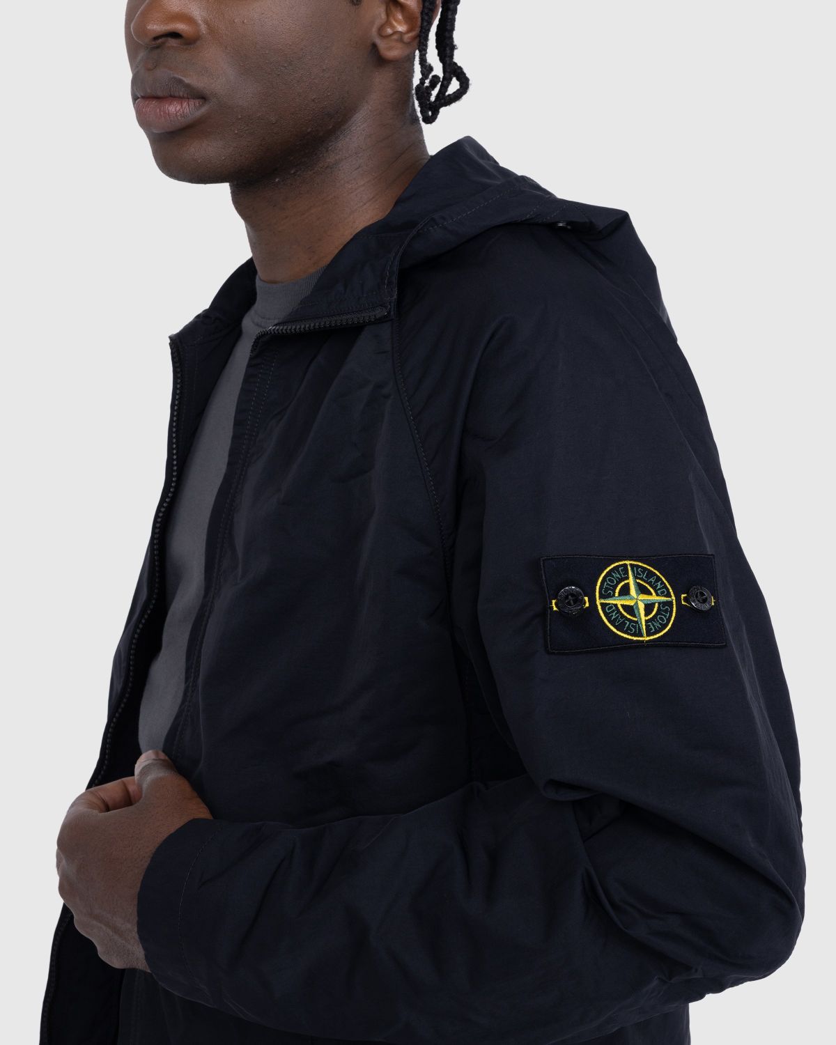Stone Island – Giubbotto Black 781540130 - Outerwear - Black - Image 4