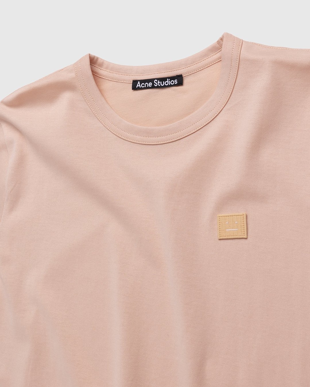 Acne Studios – Slim Fit T-Shirt Powder Pink - T-shirts - Pink - Image 4