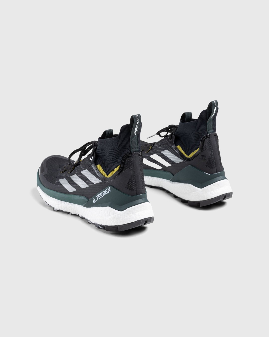 Adidas x And Wander – TERREX Free Hiker 2 Black/Silver/Olive | Highsnobiety  Shop