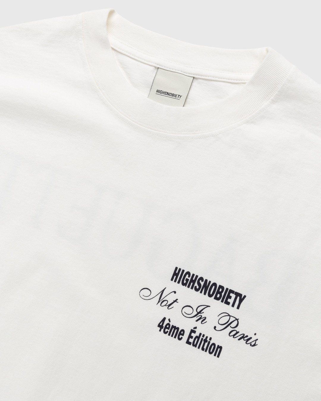 Highsnobiety – Not In Paris 4 Baguette Longsleeve White - Longsleeves - White - Image 4