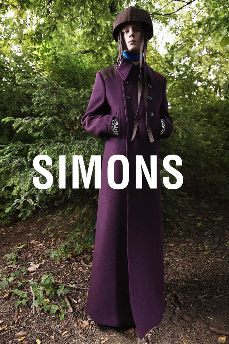 raf simons fw 19 campaign pfw19