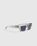 Bottega Veneta – Hinge Acetate Square Sunglasses Crystal - Eyewear - Silver - Image 2