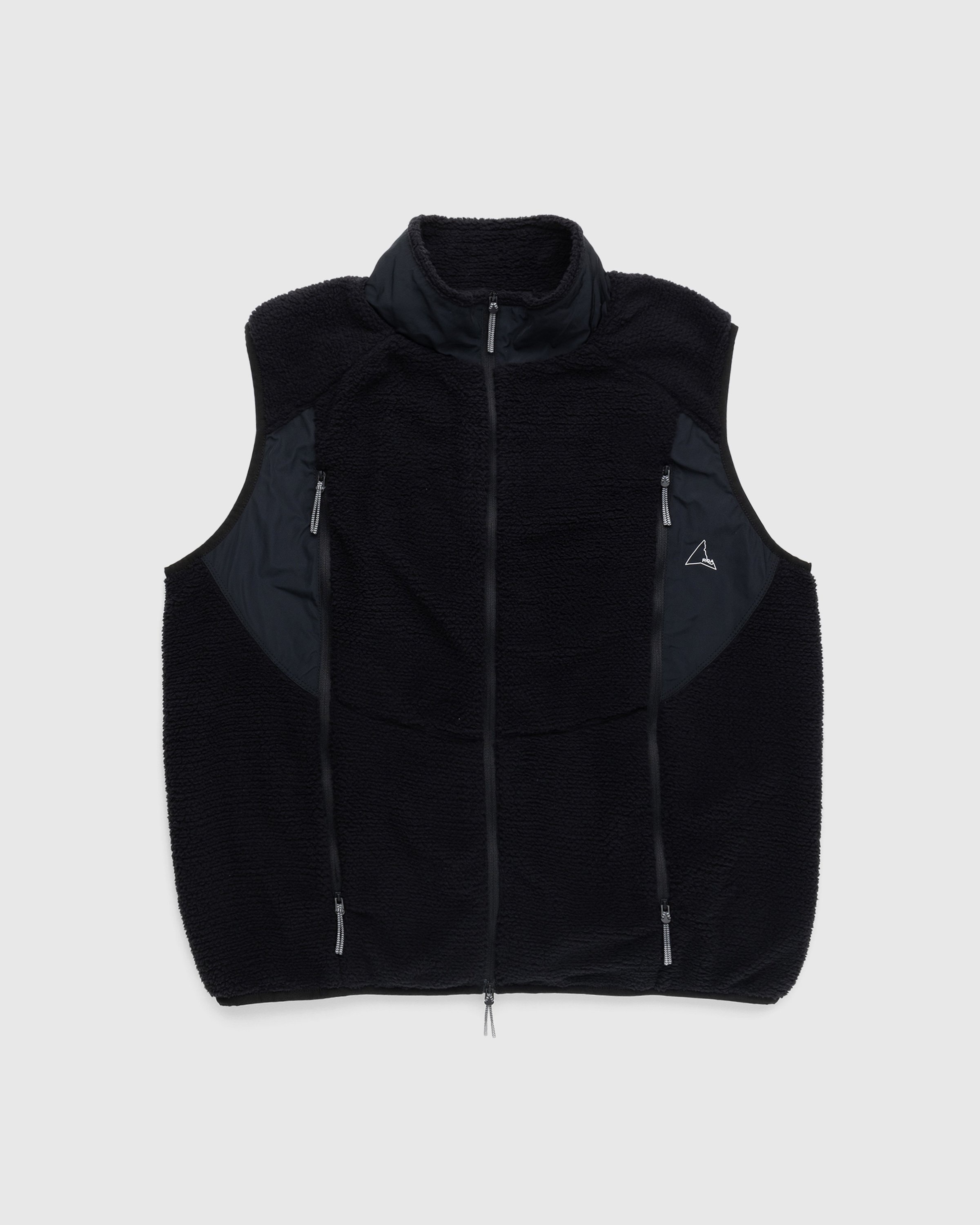 Black polar discount fleece vest