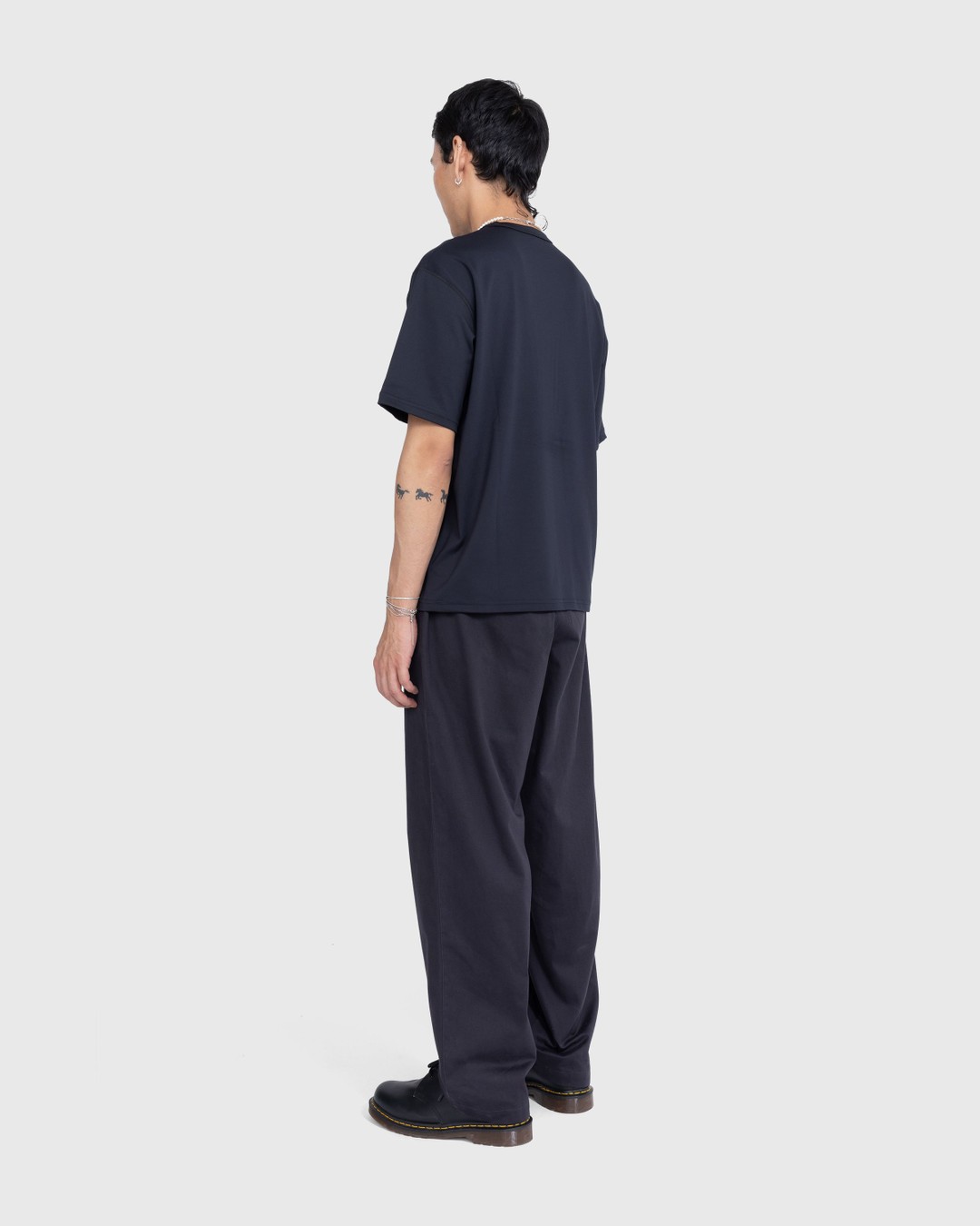 Jil Sander – Logo T-Shirt Black - Tops - Black - Image 5