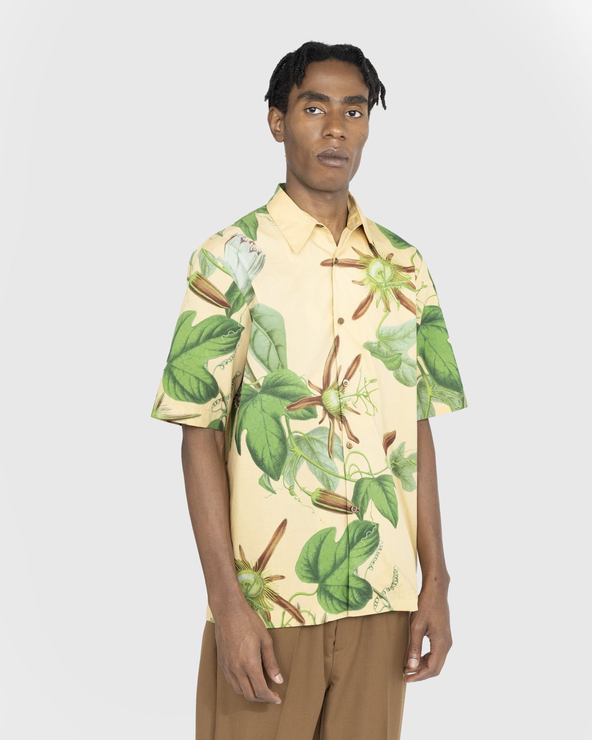 Dries van Noten – Clasen Shirt Camel | Highsnobiety Shop