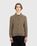 Lemaire – Convertible Collar Knit Shirt - Polos - Brown - Image 2