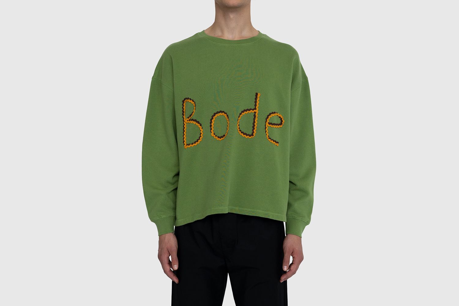 Rickrack Logo Crewneck