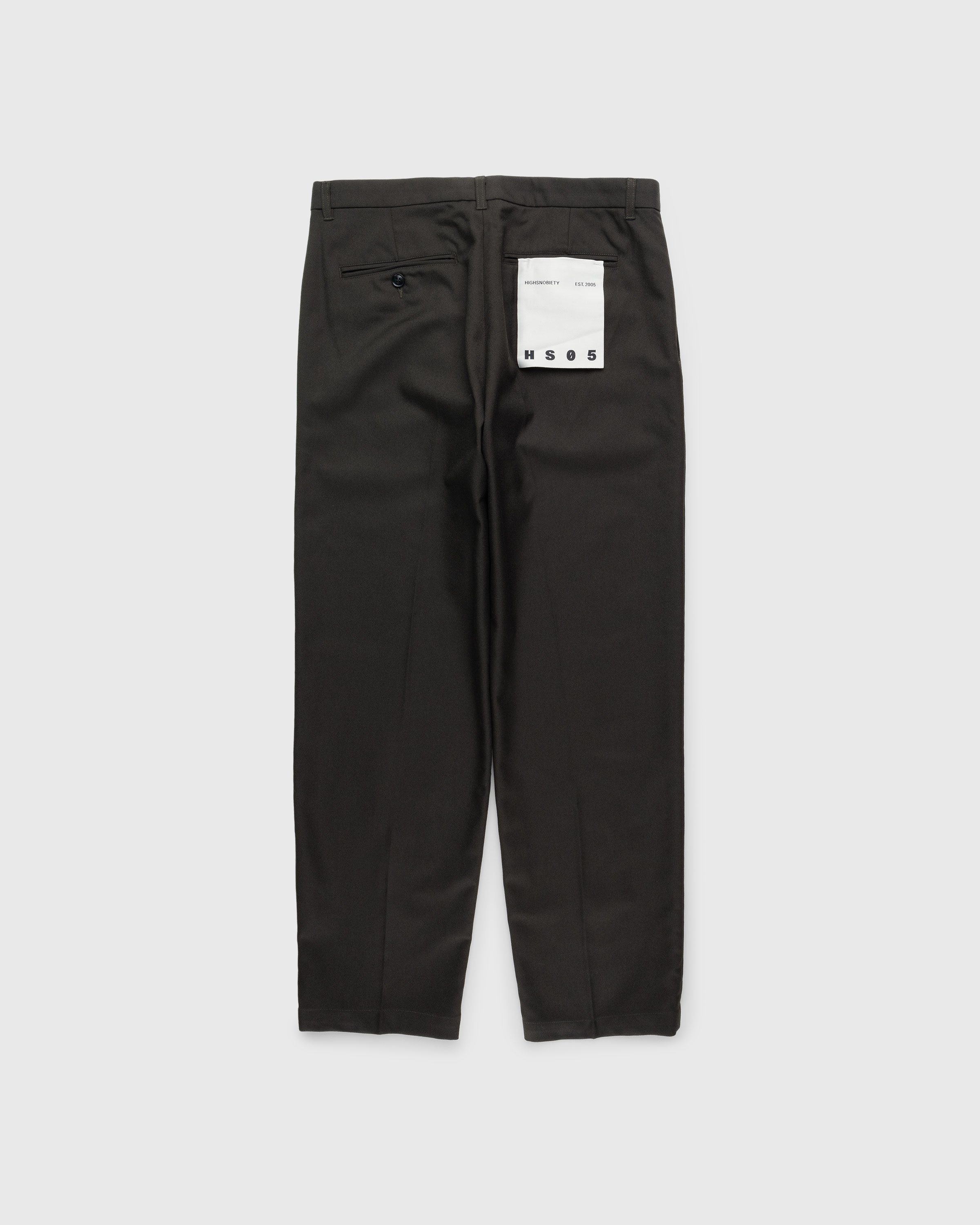 Highsnobiety HS05 – Wool Dress Pants Dark Gray - Pants - Grey - Image 2