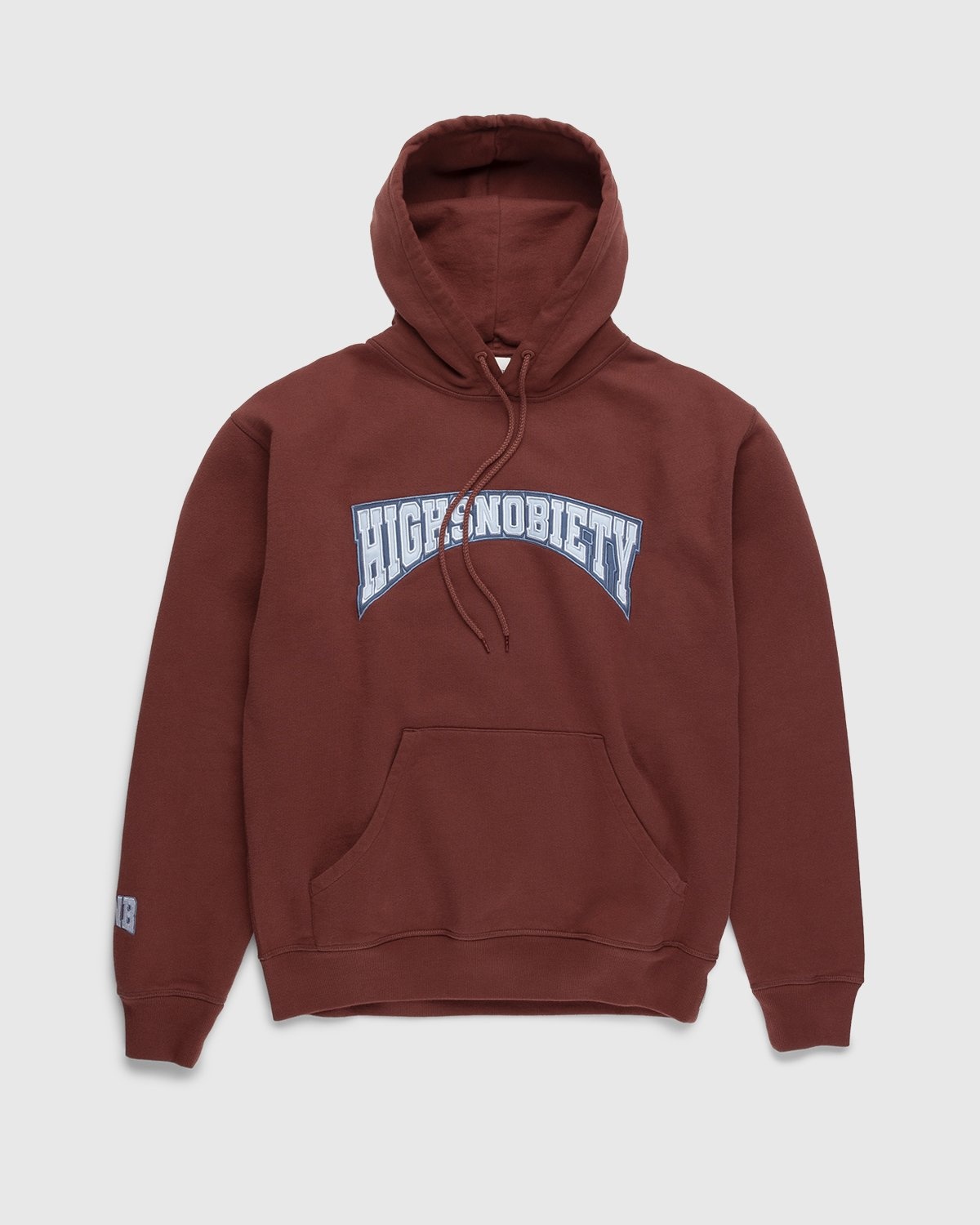 Highsnobiety – Collegiate Hoodie Brown - Sweats - Brown - Image 1
