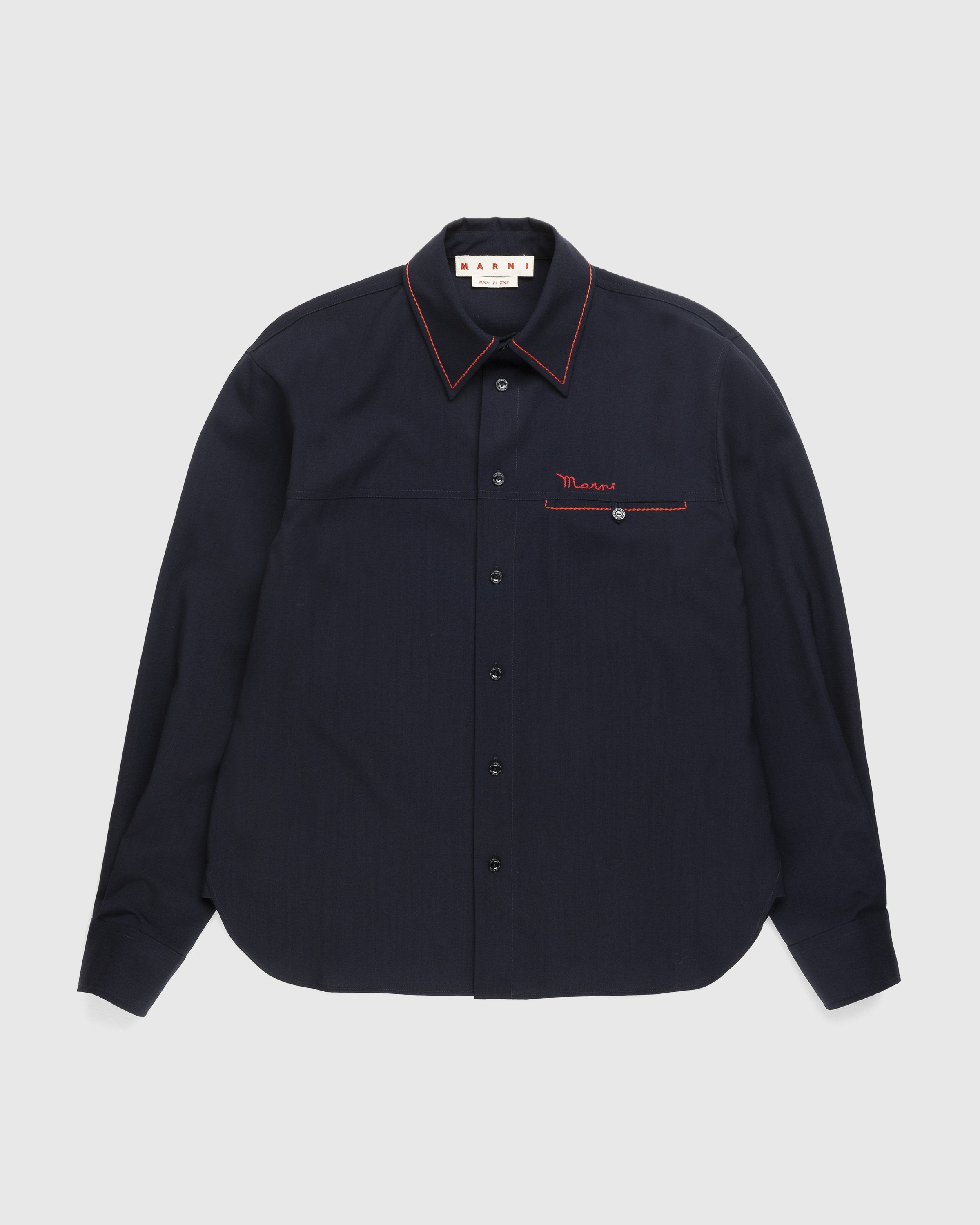 MARNI fine wool shirt