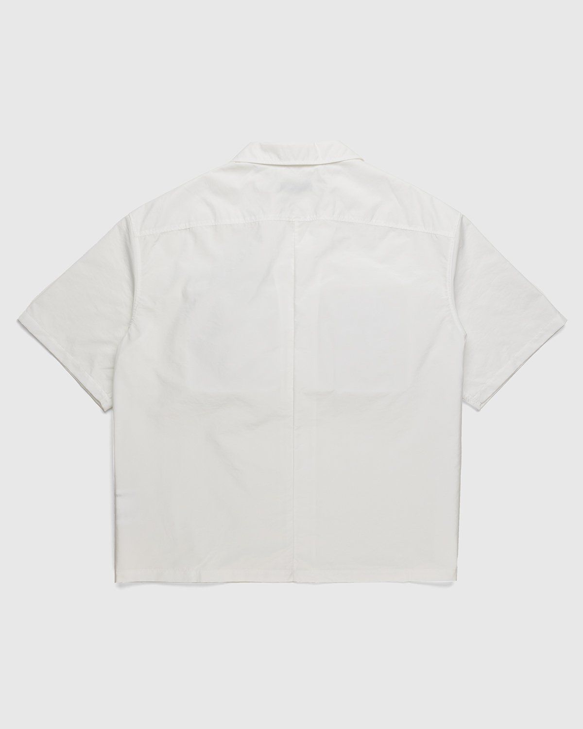 A-COLD-WALL* – Cuban Collar Shirt White - Image 2