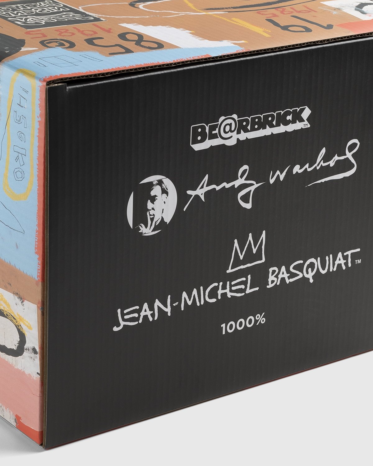 Medicom – Be@rbrick Andy Warhol x Jean-Michel Basquiat #2 1000% Multi - Toys - Multi - Image 6