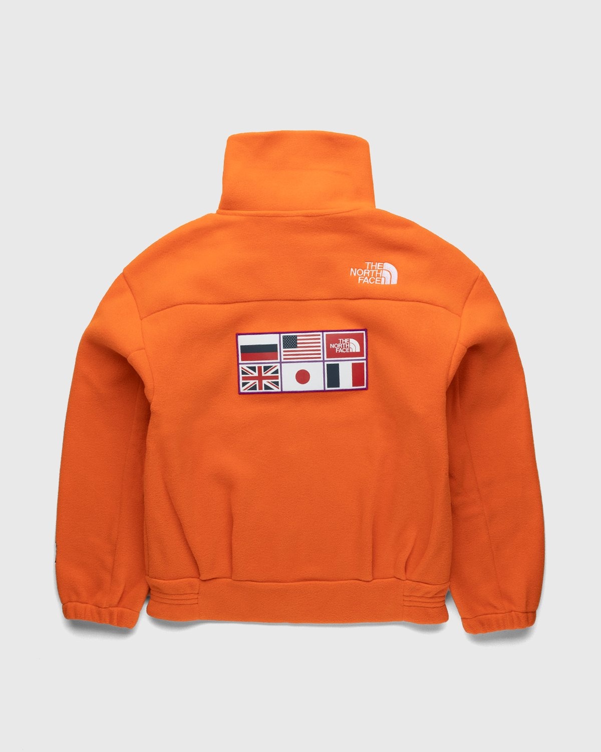 Supreme north face orange 2025