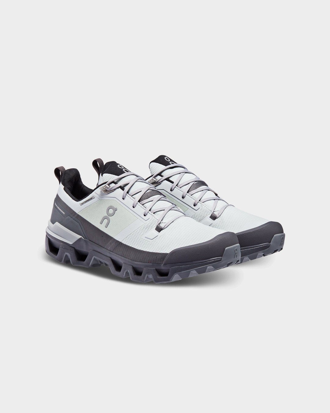 On – Cloudwander Waterproof Glacier/Eclipse - Sneakers - Grey - Image 3