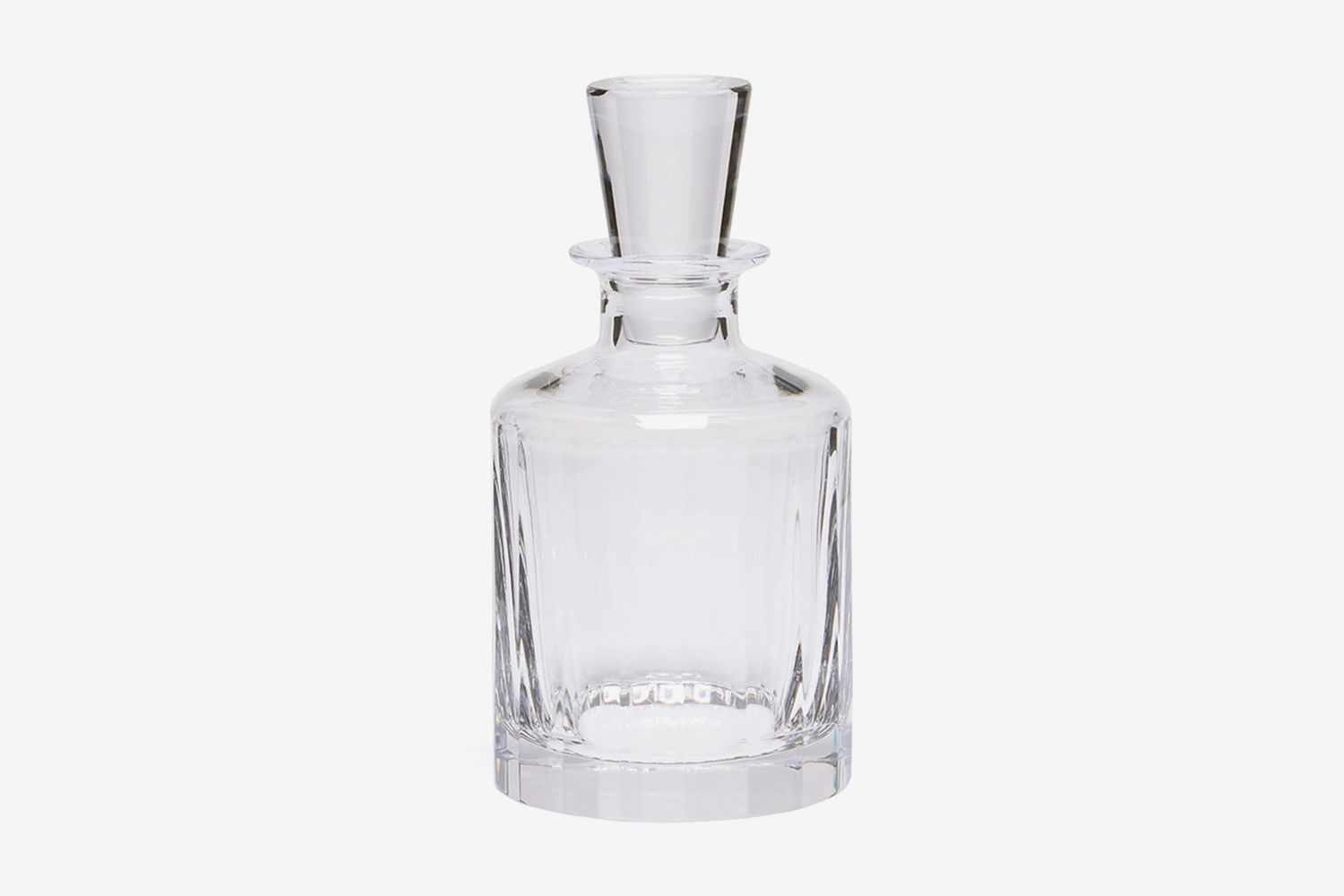 Fluted Glass Decanted