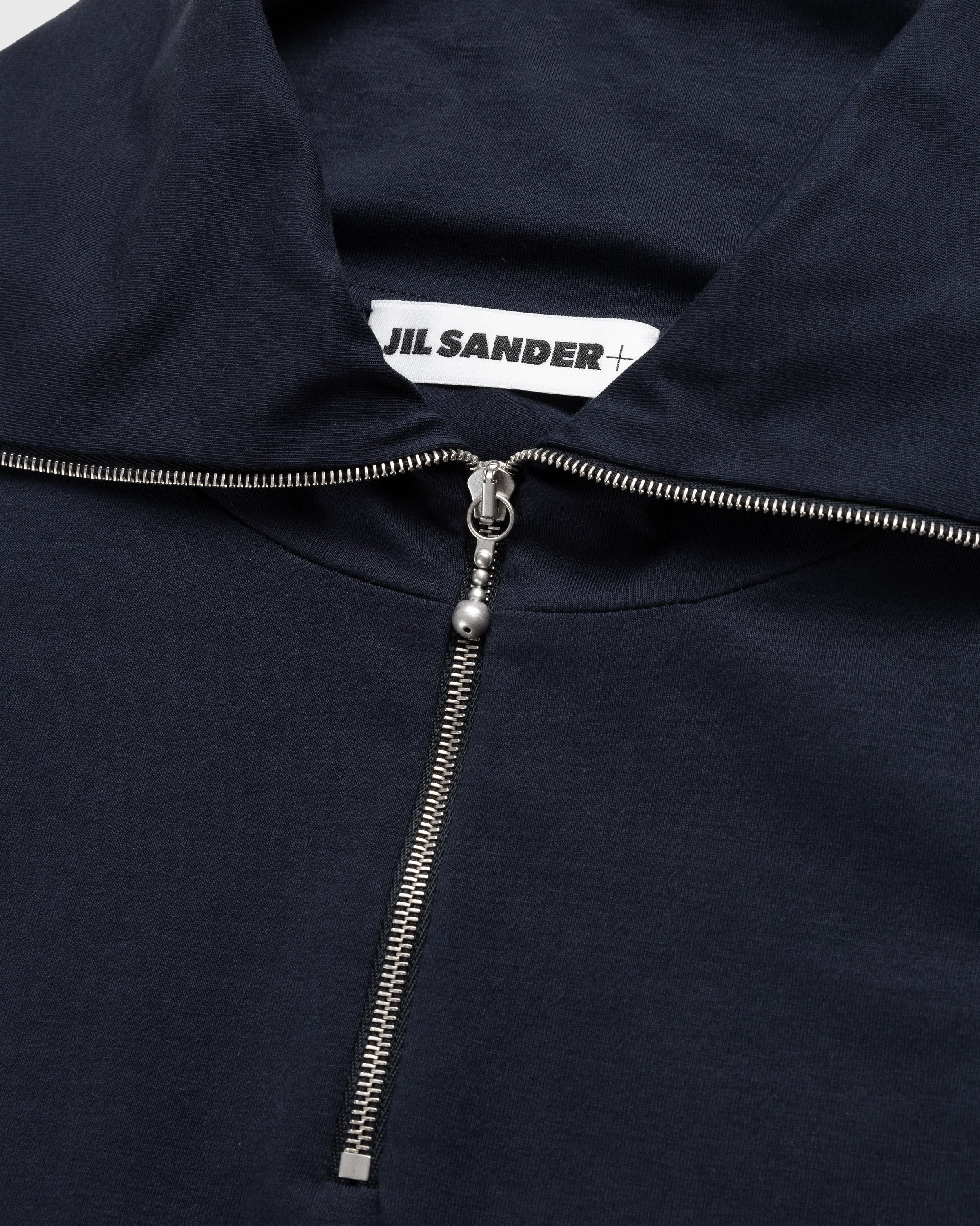 Jil Sander – Zip-Up Long-Sleeve Dark Navy | Highsnobiety Shop