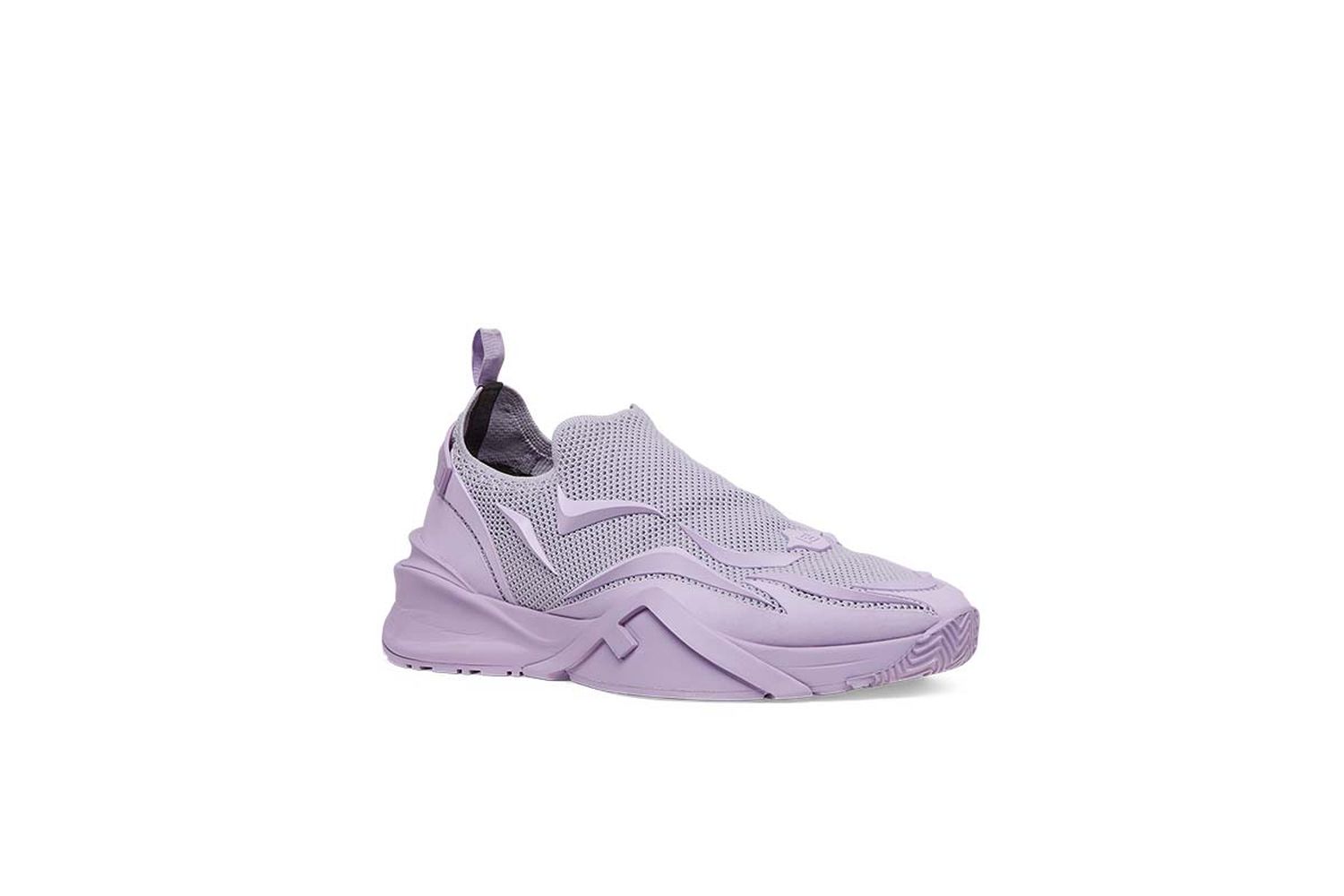Lilac Mesh Sneakers