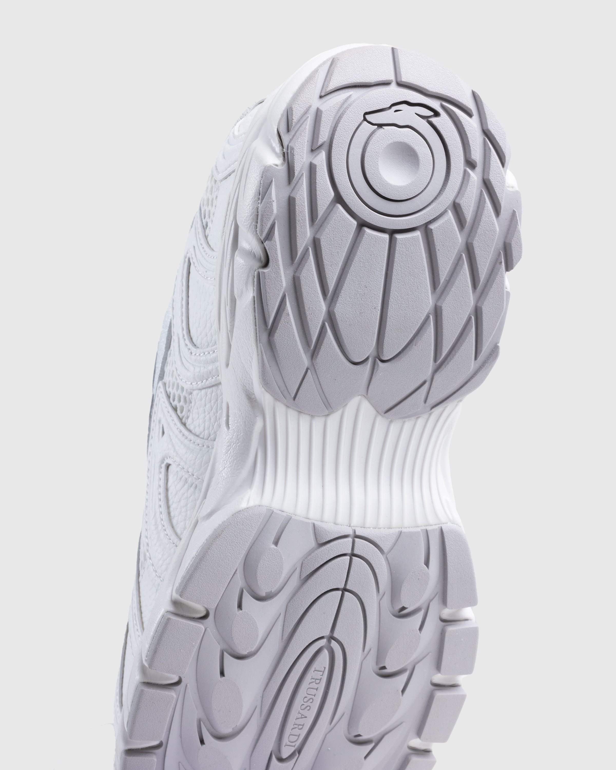 Trussardi – Retro Mule Sneaker - Sneakers - White - Image 5