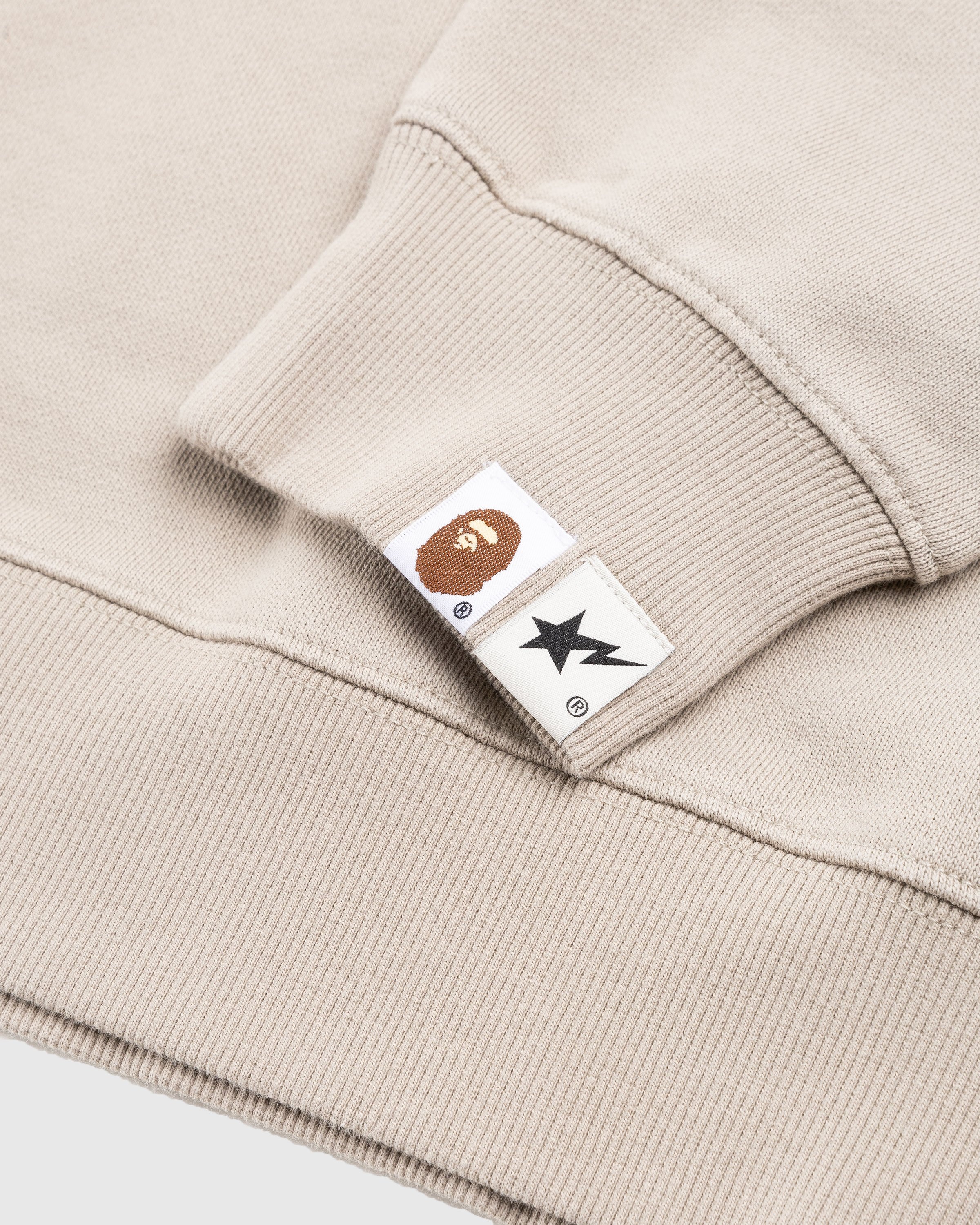 BAPE x Highsnobiety – Heavy Washed Crewneck Beige - Sweats - Beige - Image 7