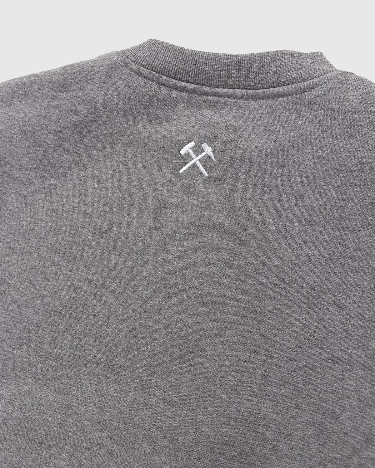 GmbH – Berg Logo Crewneck Grey - Sweats - Grey - Image 3