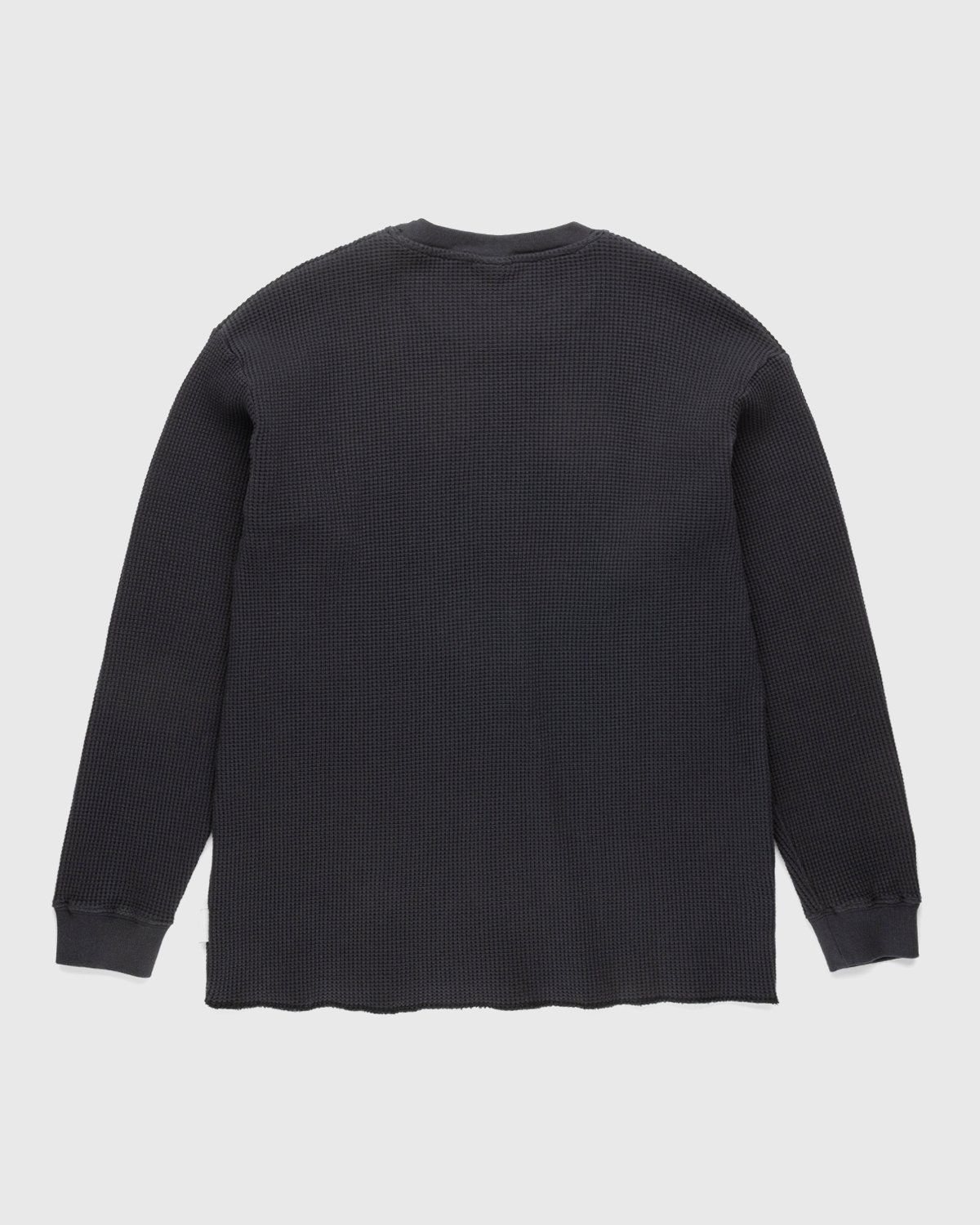 Highsnobiety – Thermal Staples Long Sleeve Black - Sweats - Black - Image 2