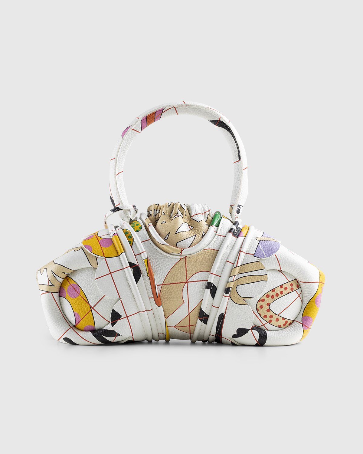 Nora Turato x Ecco Leather x Nicchi x Highsnobiety – Boomblaster Infinity Pool Dragon Toes Bag - Shoulder Bags - White - Image 2