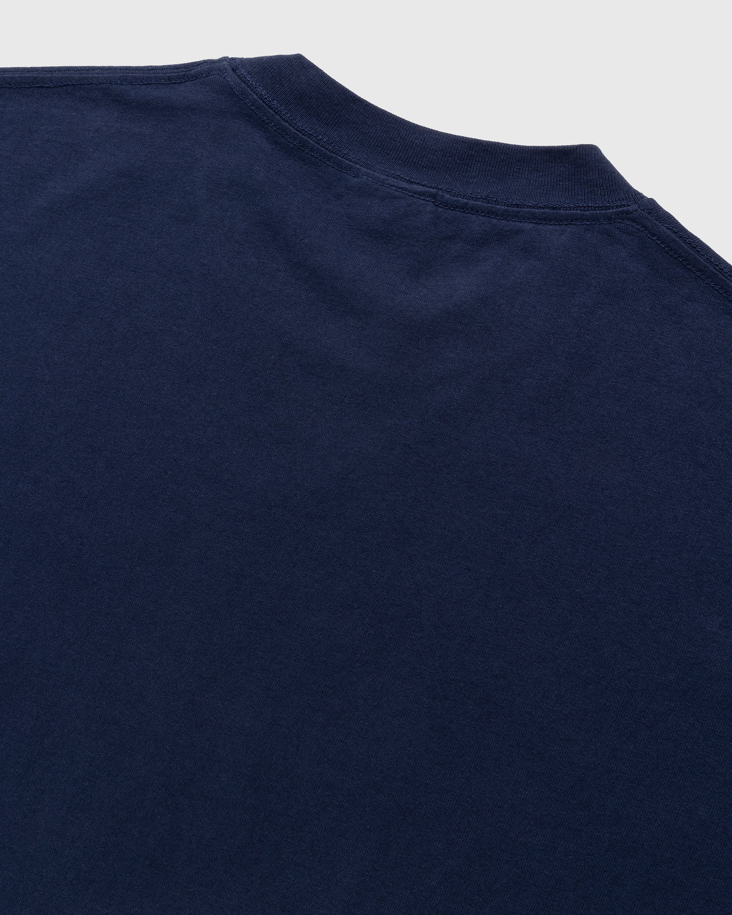 Highsnobiety – Not In Paris 4 Logo T-Shirt Navy - T-shirts - Blue - Image 3