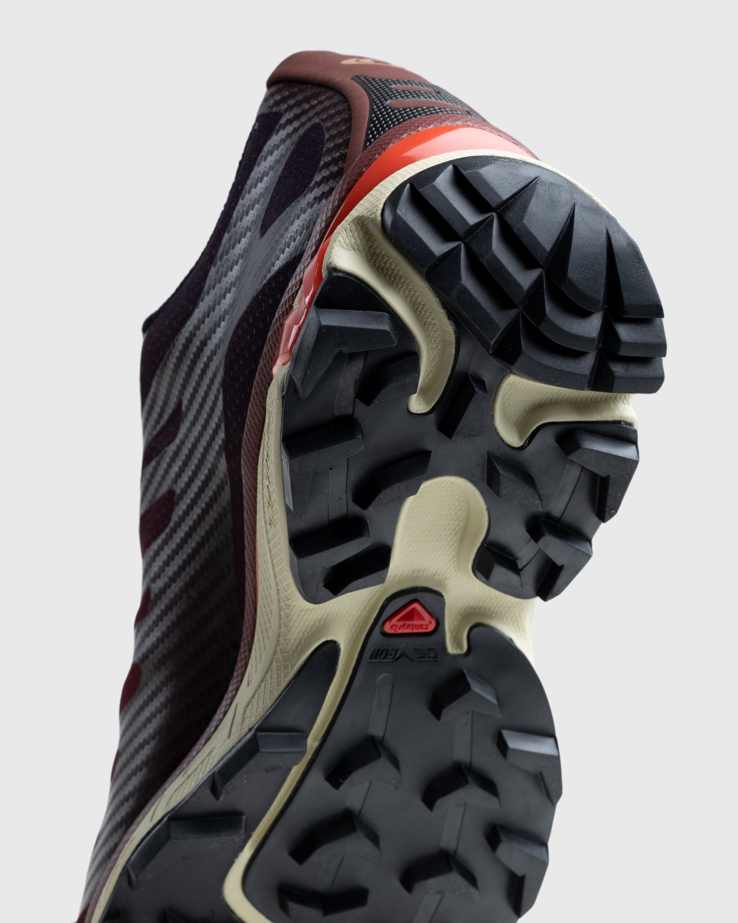 Salomon – XT-4 Bitter Chocolate/Mocha Mousse/Fiery Red - Sneakers - Red - Image 6