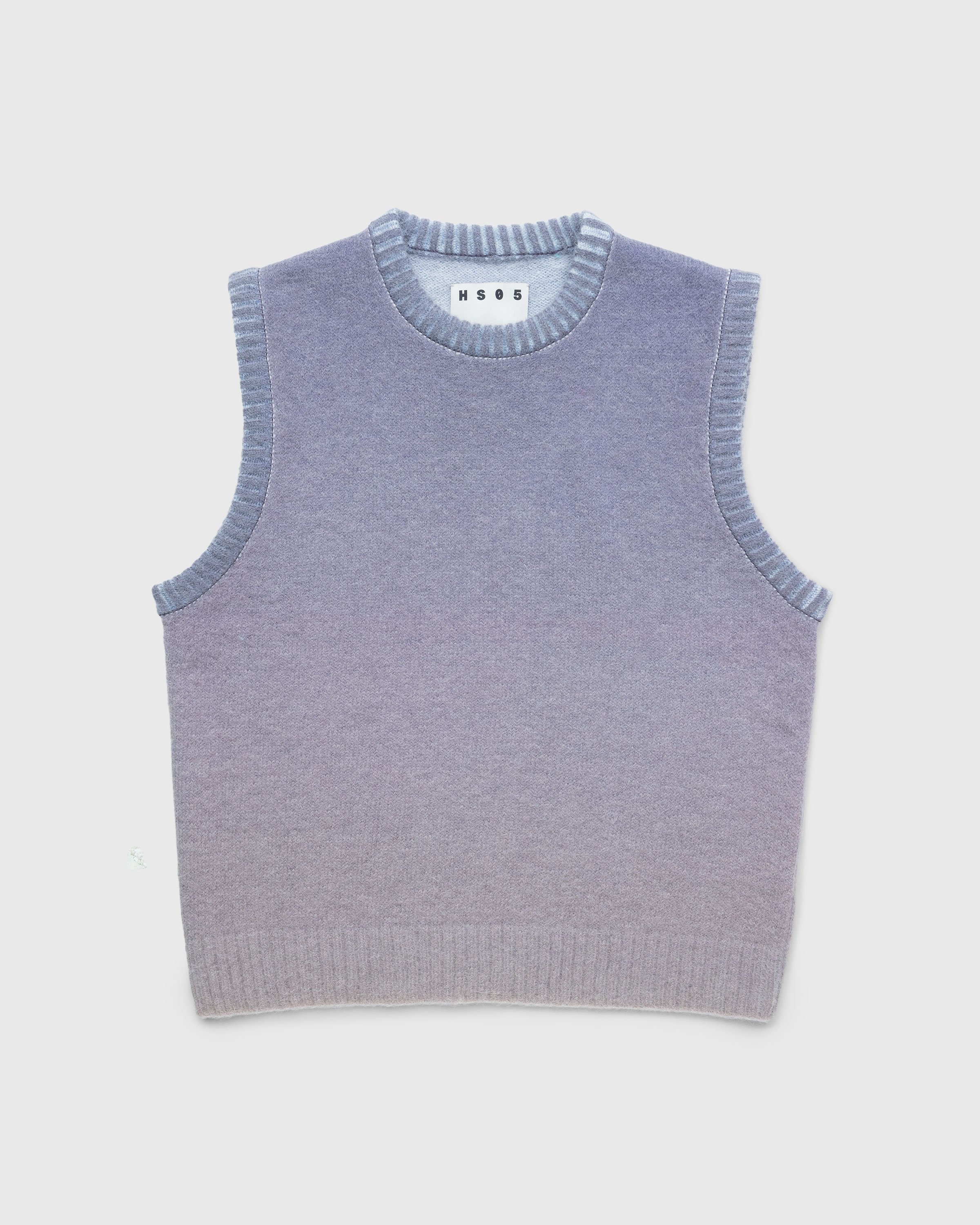 Highsnobiety HS05 – Alpaca Gradient Sweater Vest - Knitwear - Multi - Image 1