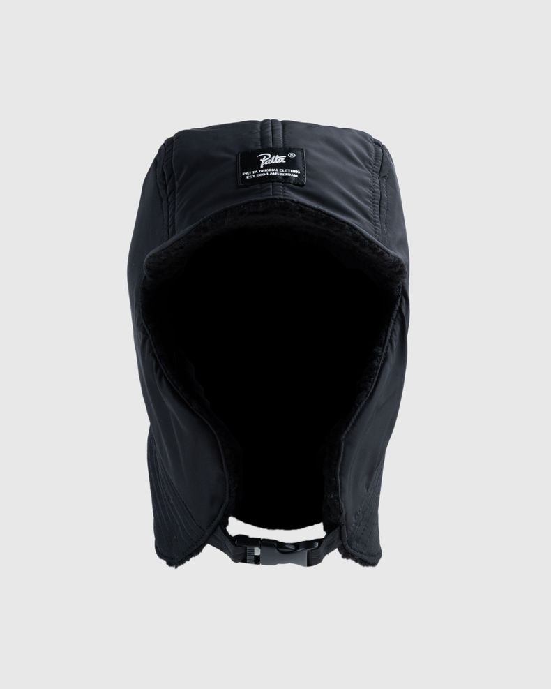 Reversible Flap Cap Black