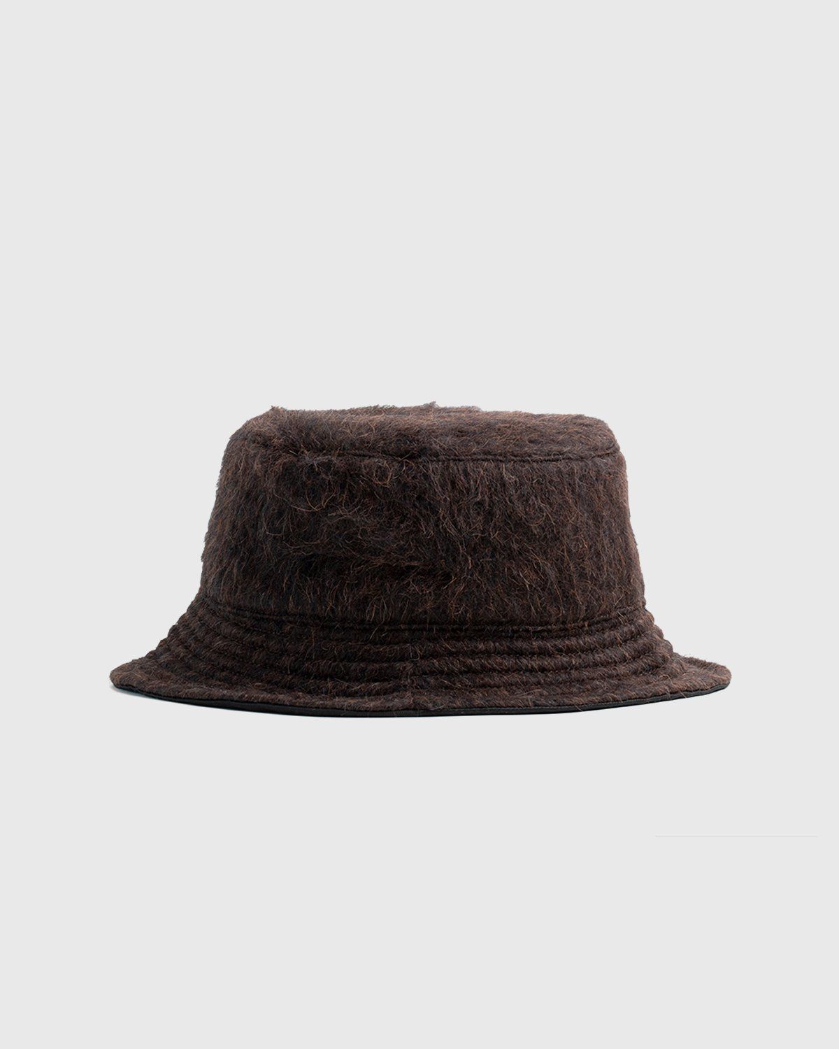 Our Legacy – Bucket Hat Brown Hairy Alpaca - Hats - Brown - Image 1