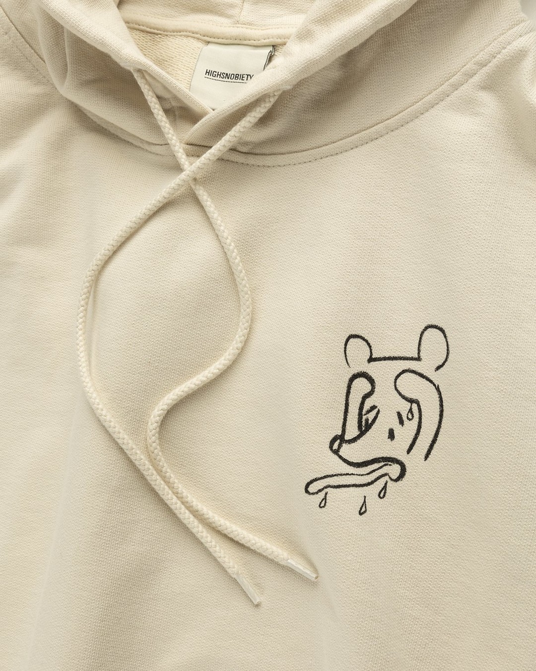 Simon Fujiwara x Highsnobiety – Who The Baer Hoodie Eggshell - Sweats - Beige - Image 4