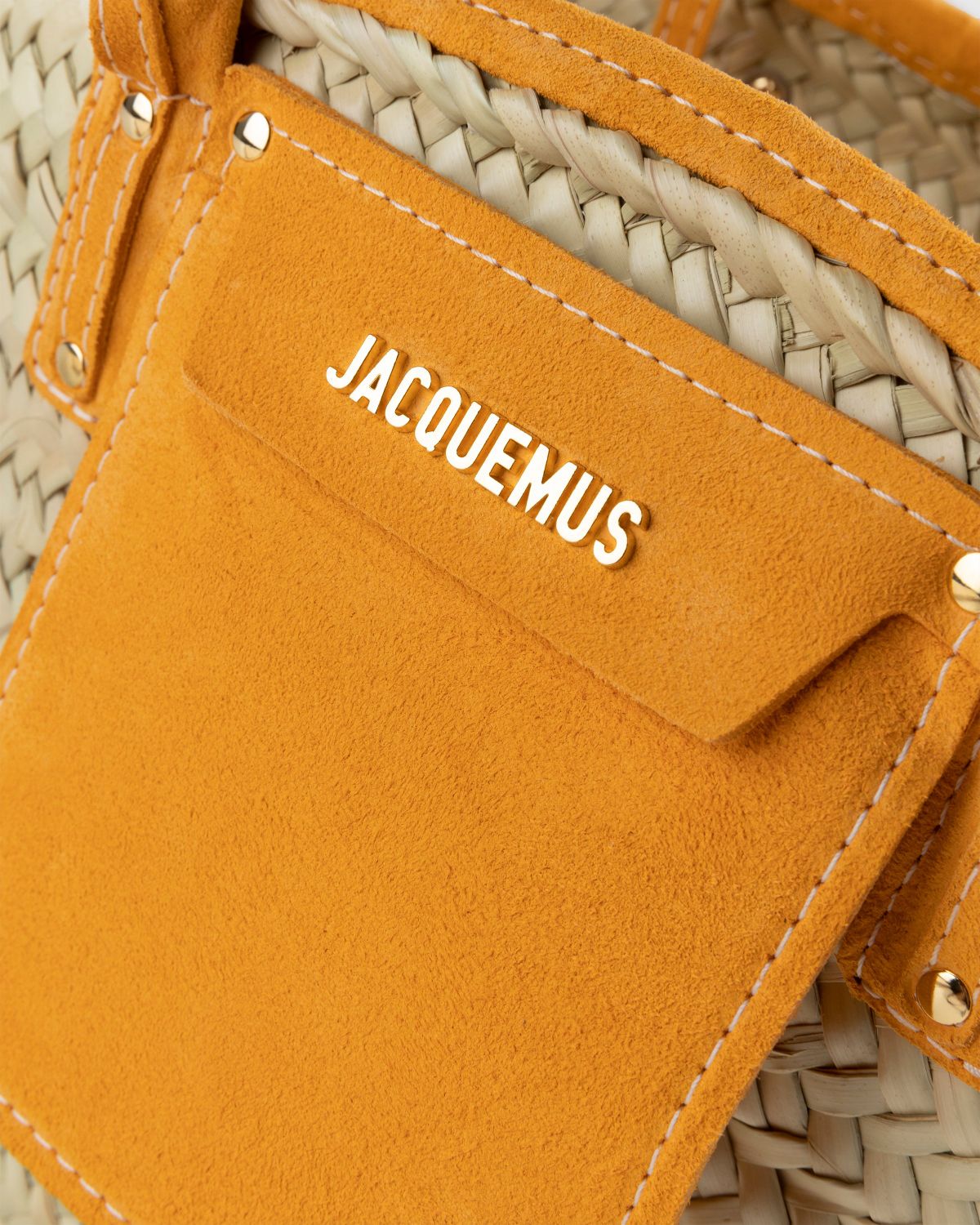 JACQUEMUS – Le Panier Soleil Orange - Bags - Orange - Image 6