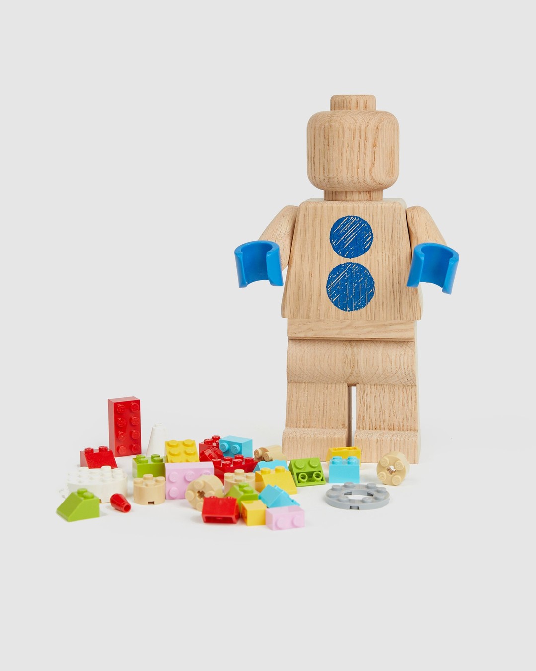 Colette Mon Amour x Lego – Wooden Minifigure - Arts & Collectibles - Brown - Image 4