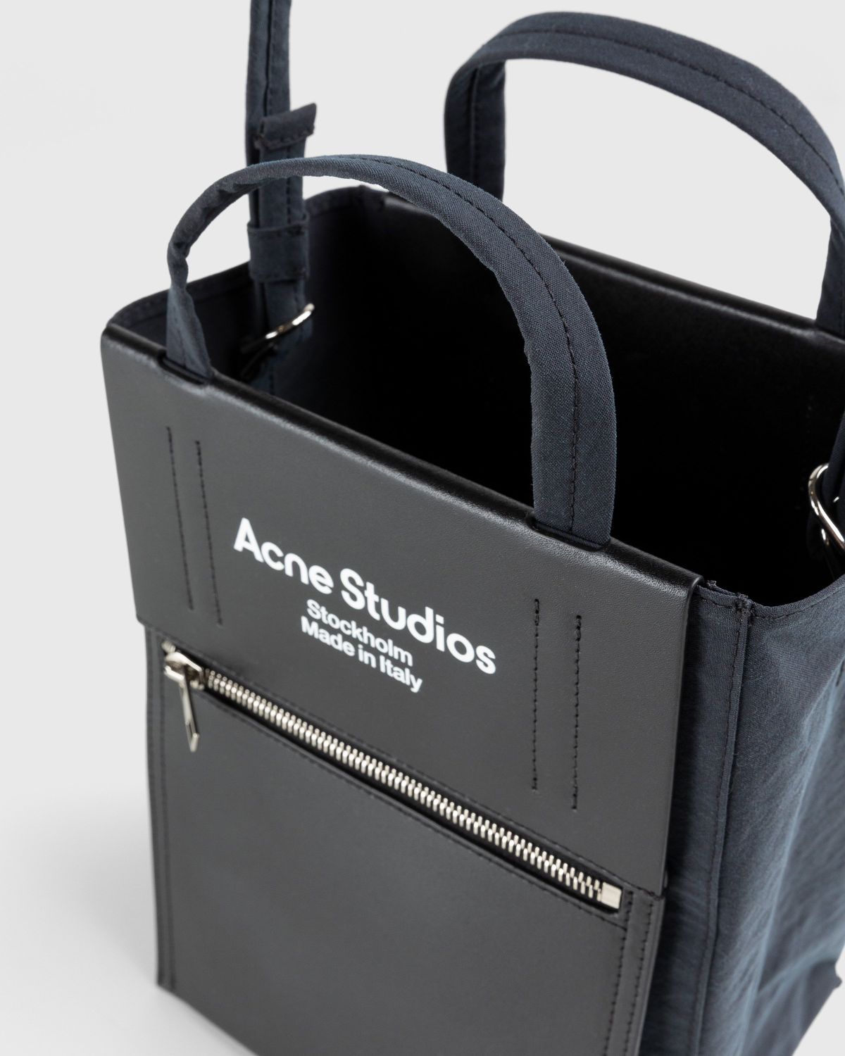 Acne Studios – Papery Nylon Tote Bag Black - Tote Bags - Black - Image 4