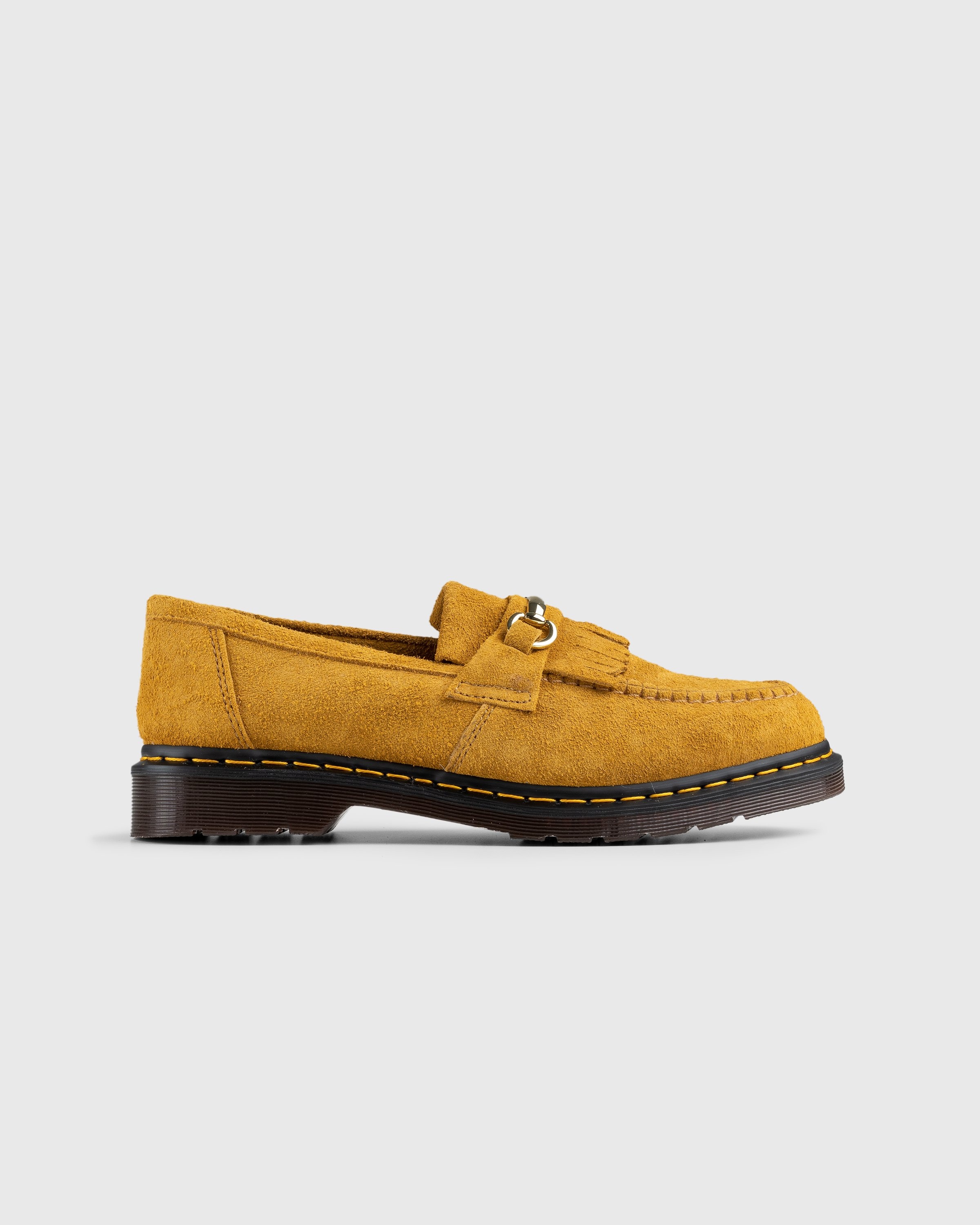 Dr. Martens – Adrian Snaffle Suede Loafers Light Tan Desert Oasis Suede (Gum Oil) - Loafers - Brown - Image 1