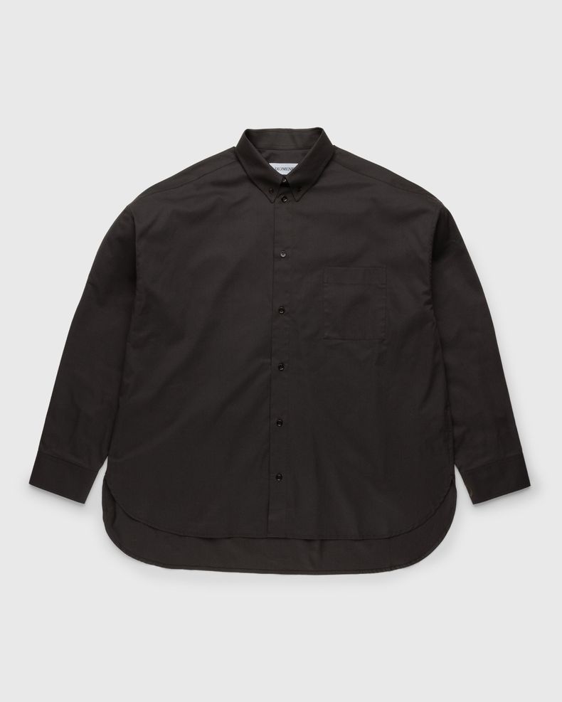 Diomene by Damir Doma – Button-Down Overshirt Licorice