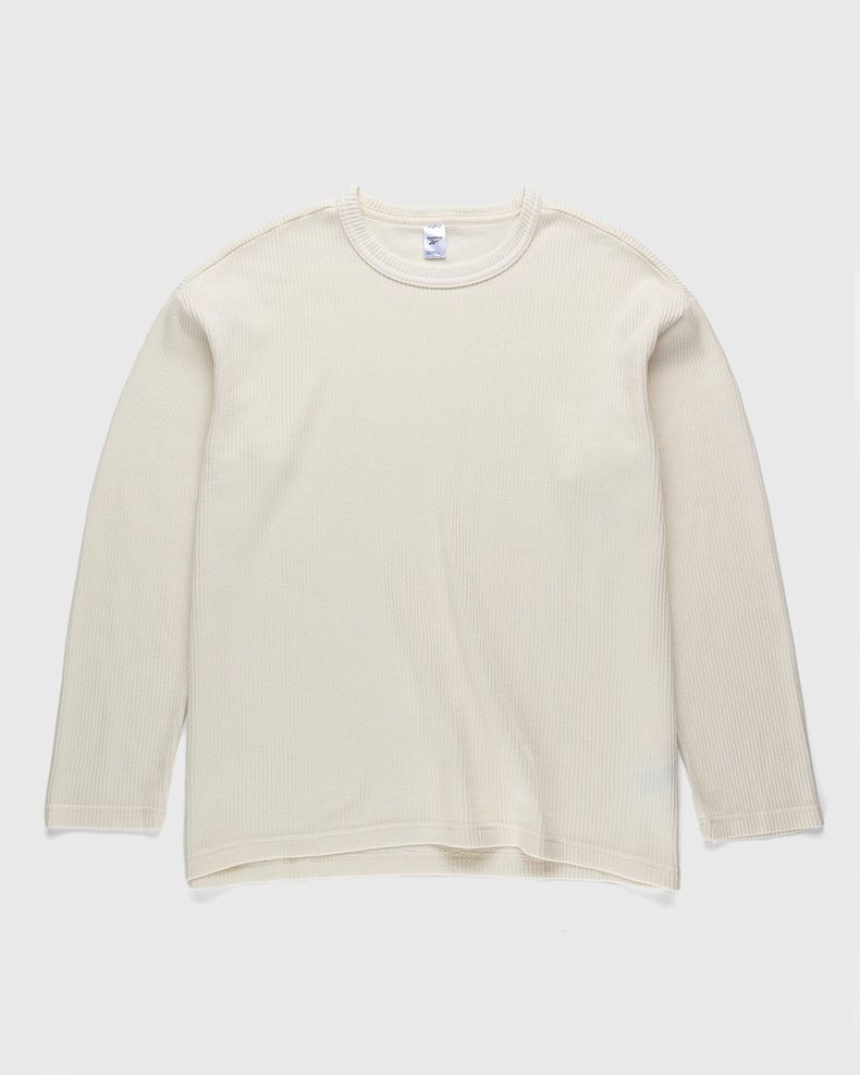 Classics Natural Dye Waffle Crew Sweatshirt Non Dyed