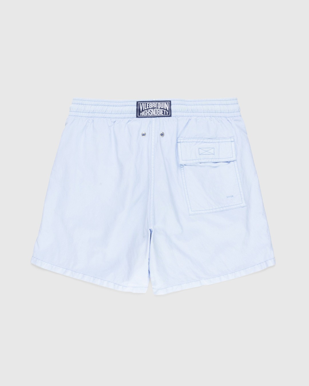 Vilebrequin x Highsnobiety – Solid Swim Chambray - Swimwear - Blue - Image 2