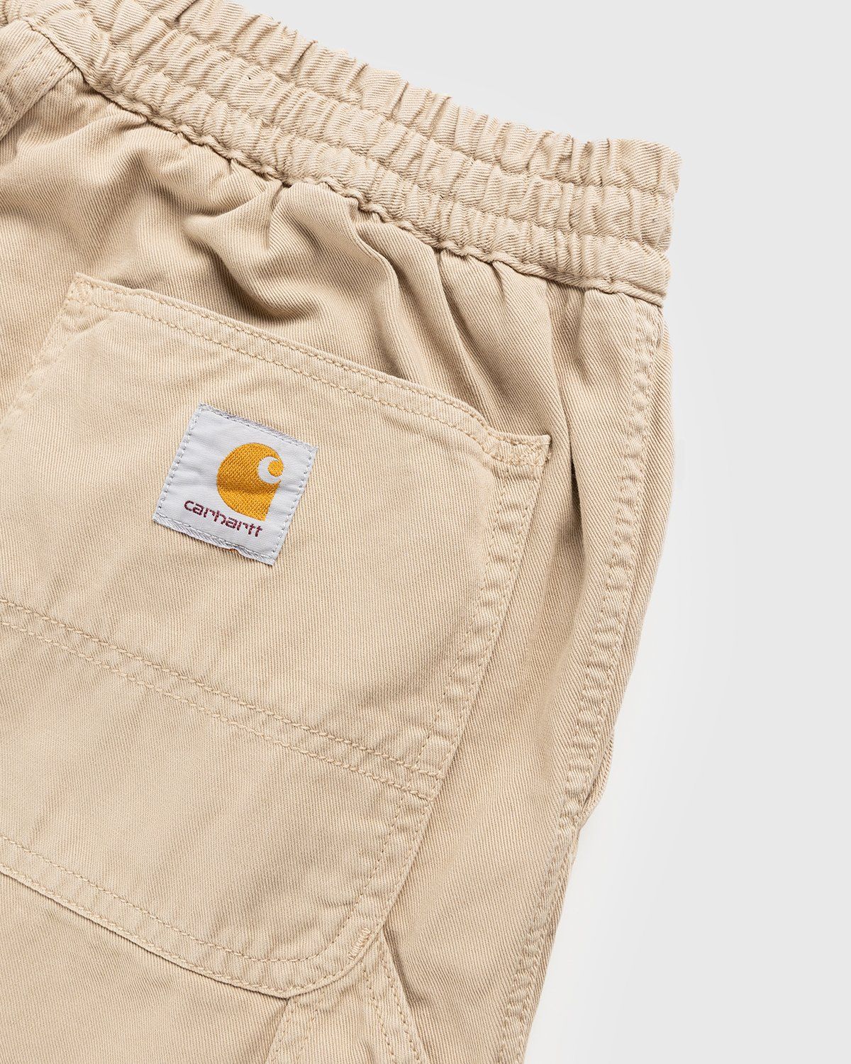 Carhartt WIP – Flint Short Wall Garment Dyed - Shorts - Beige - Image 3