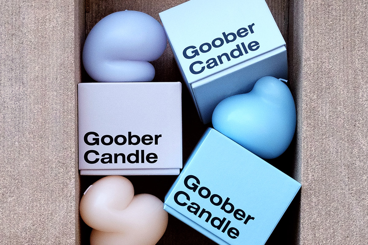 talbot yoon goober candle obsession areaware blobject candles