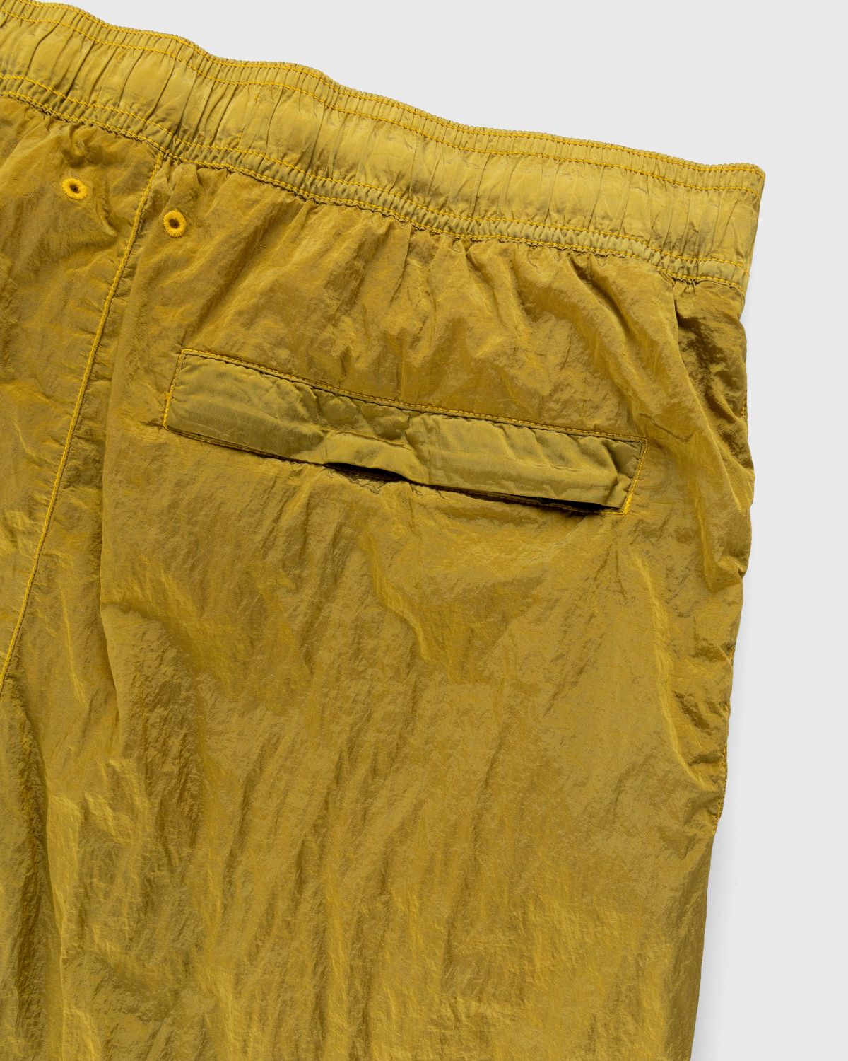 Stone Island – Nylon Metal Swim Shorts Yellow - Swim Shorts - Yellow - Image 4