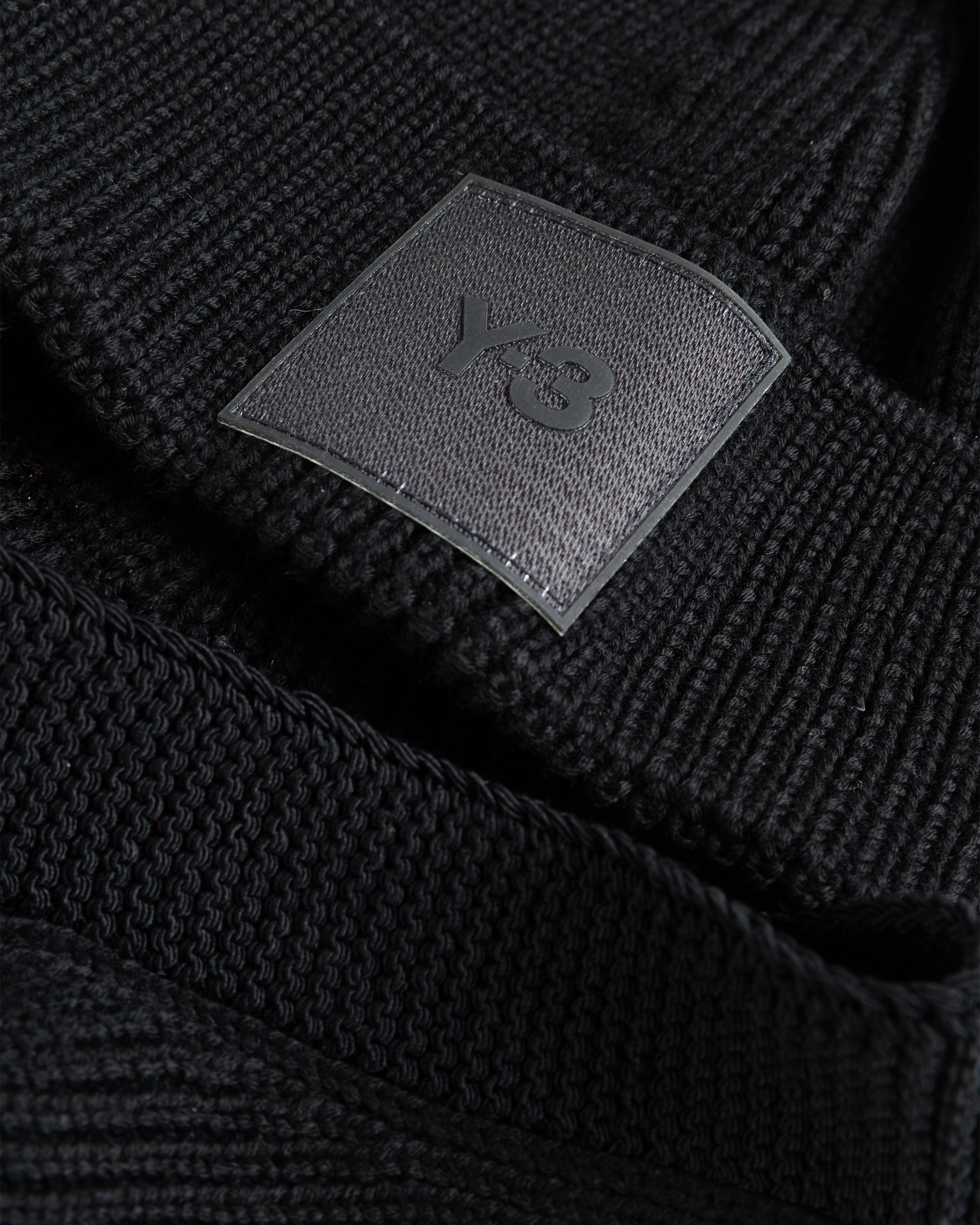 Y-3 – Icon Beanie - Hats - Grey - Image 5