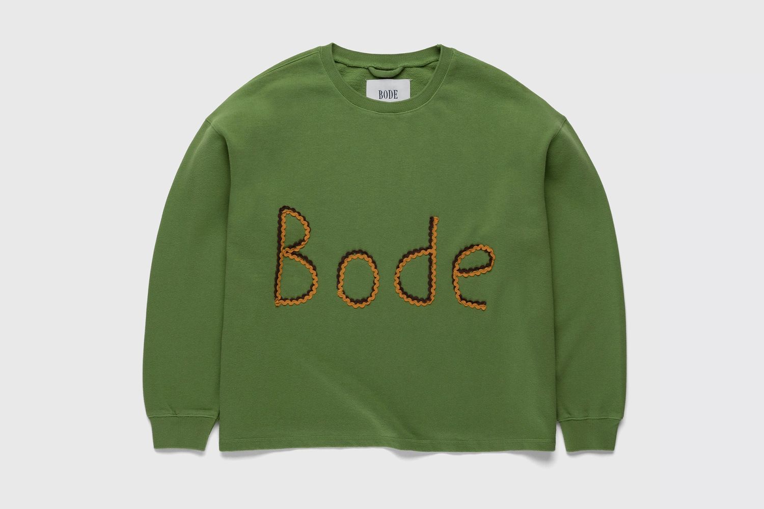 Rickrack Logo Crewneck